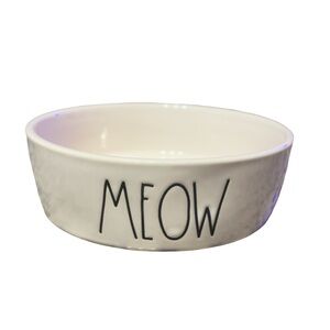 Rae Dunn Cat “Meow” Bowl New W/O Tags